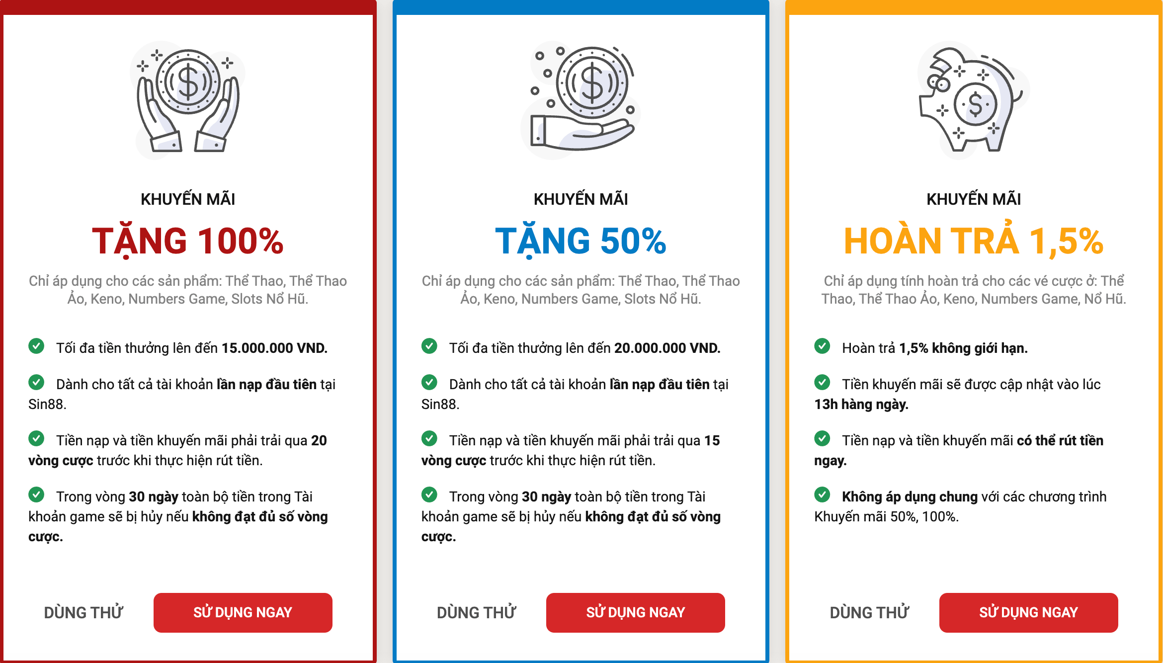Khuyến mãi Sin88 rộn ràng mỗi ngày nhanh tay săn đón