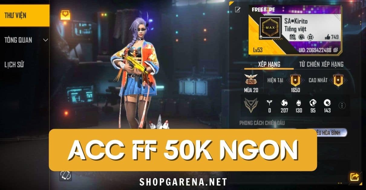Shop Acc 1k Free Fire