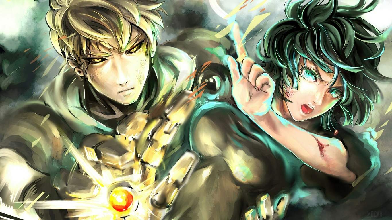 Hình anime Genos dễ thương