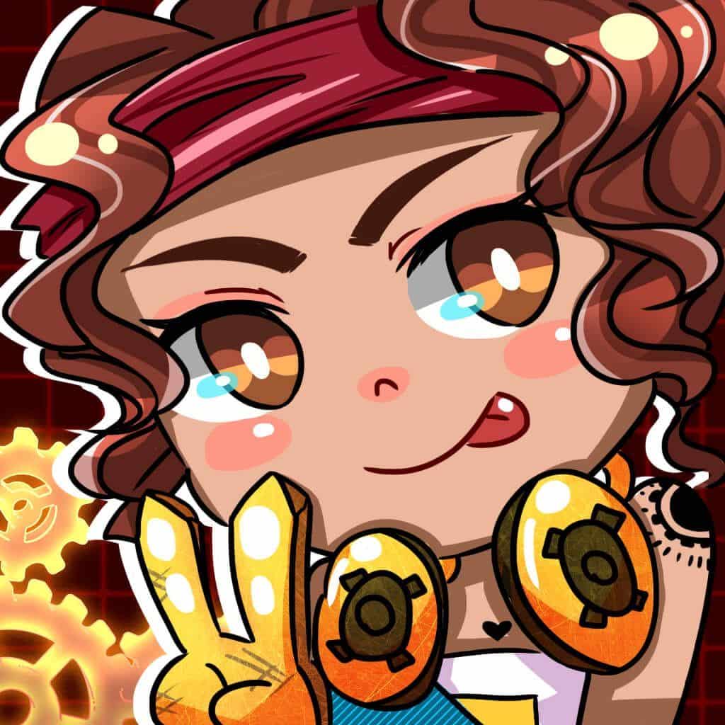 Hình Free Fire chibi nữ cute