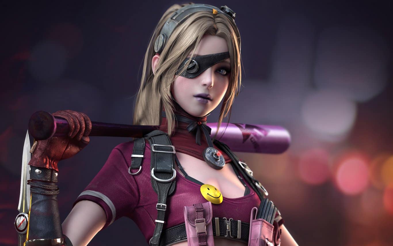 Hình Free Fire nữ buồn tâm trạng
