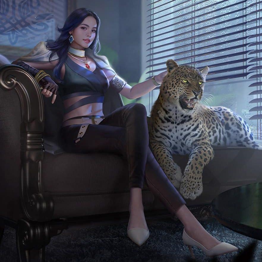 Hình avatar Free Fire nữ