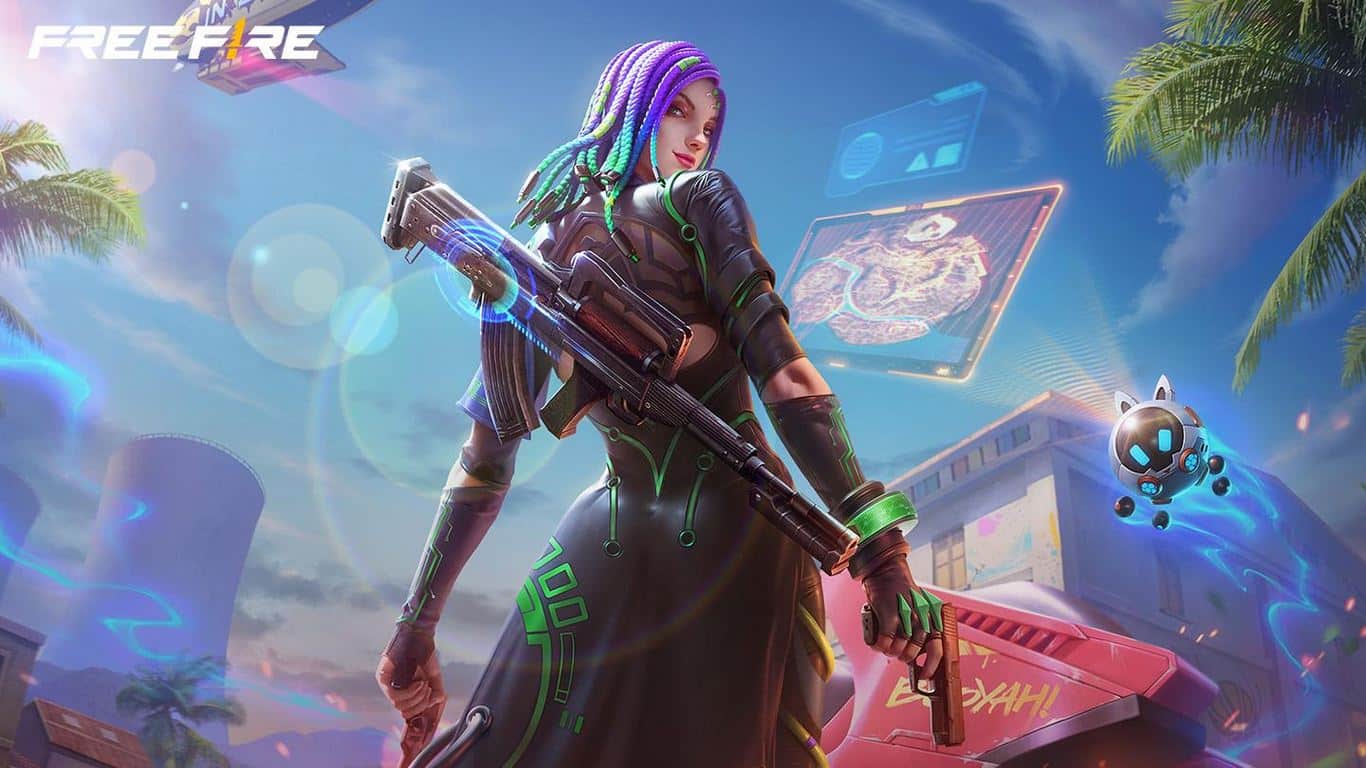 Hình nền Free Fire nữ ngầu siêu chất