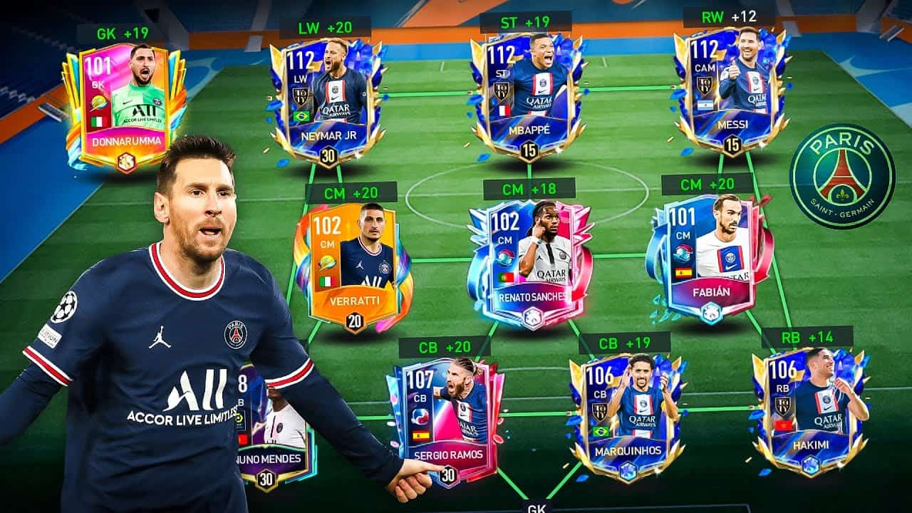 Ảnh Đội Hình FIFA Mobile mới