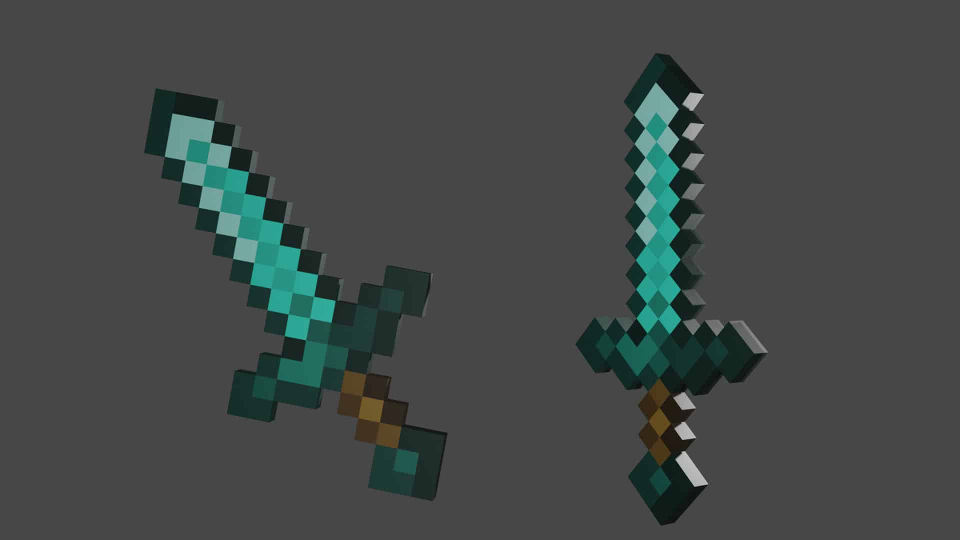 Ảnh kiếm Minecraft ngầu cực đẹp