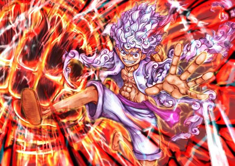 Nền Luffy Gear 5 Cực Ngầu