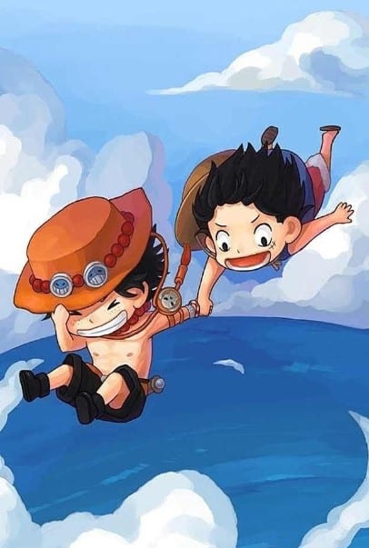 Hinh Anime Luffy Cute