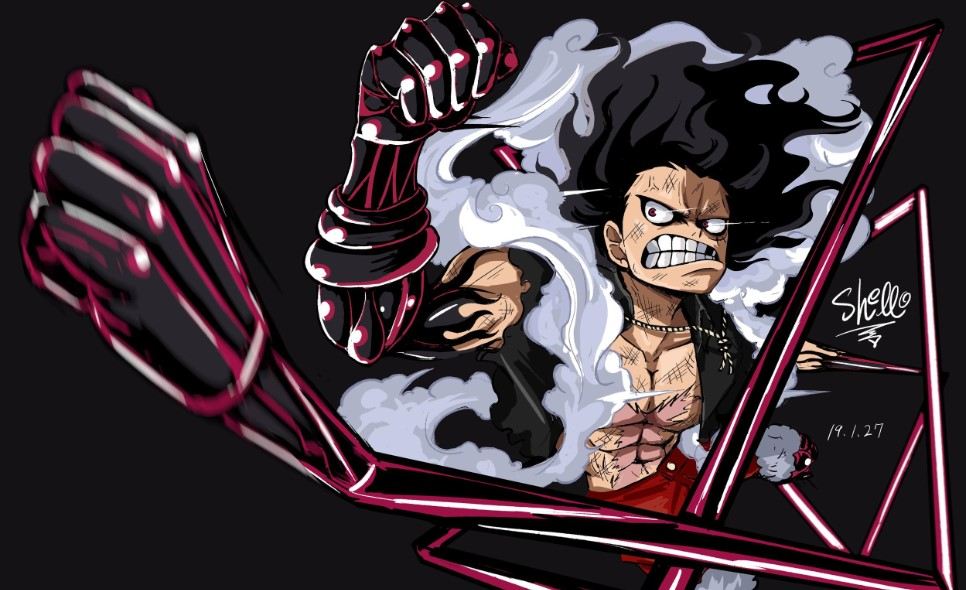Hình Luffy Gear 10 Đẹp, Ngầu