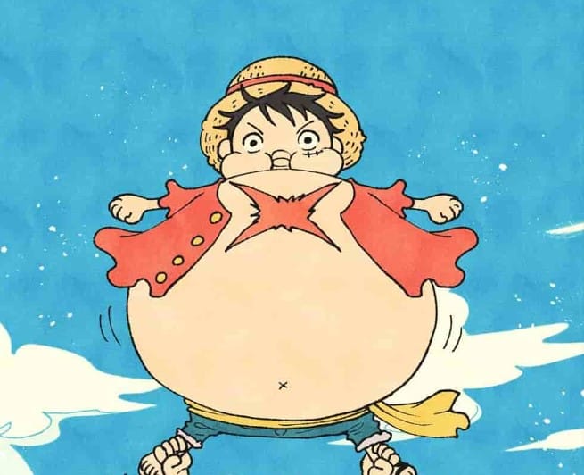 Hình Vẽ Luffy Cute