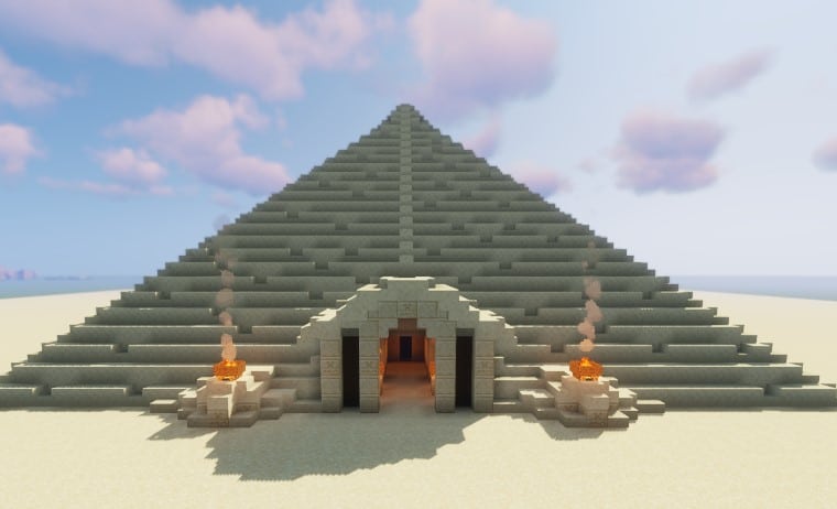 Hình ảnh kim tự tháp Minecraft đẹp nhất