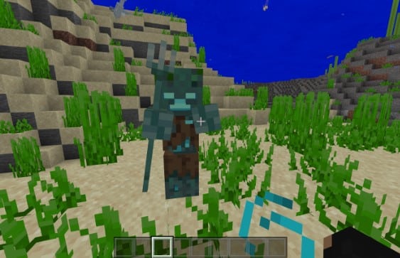 Tấn công Drowned mobs
