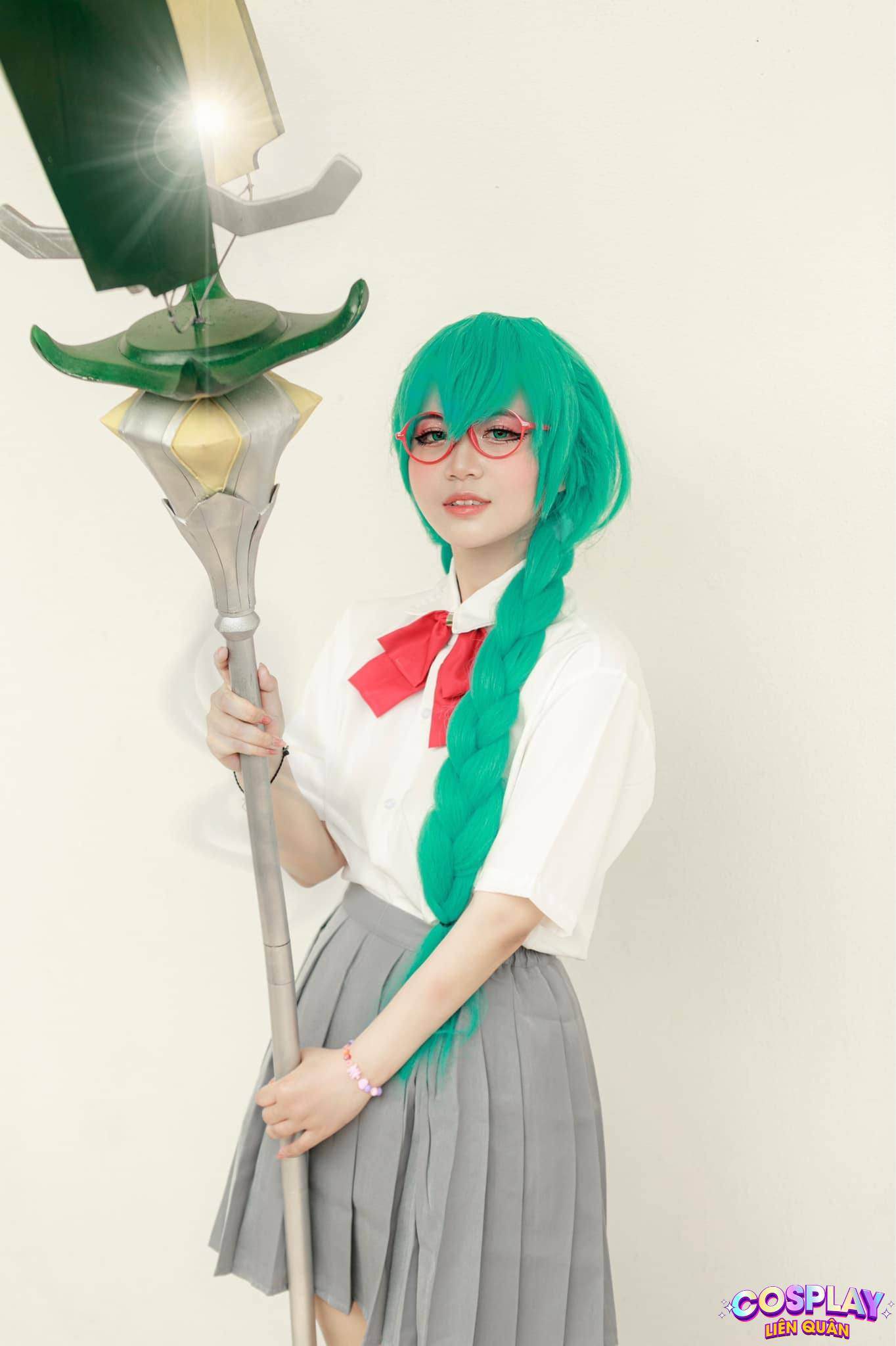 Annette Nữ Sinh Trung Học Hình Nền Cosplay