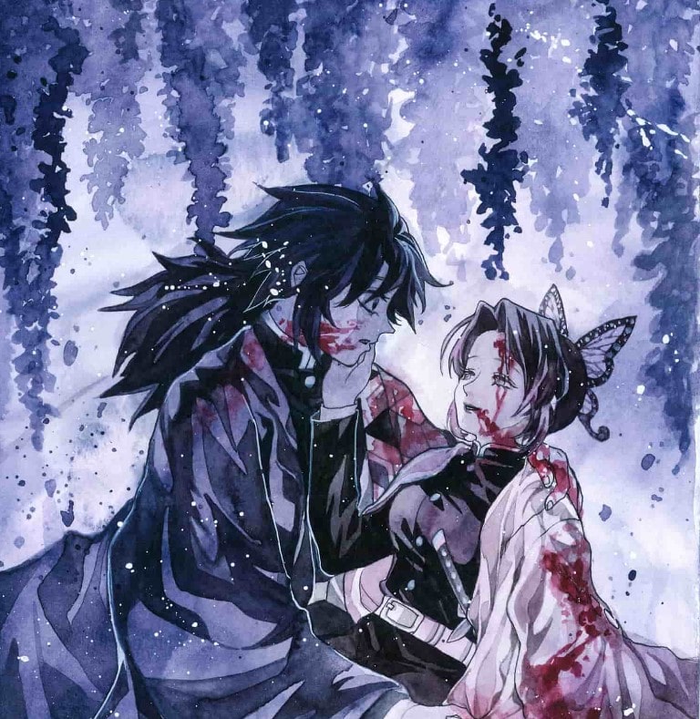 Hình Shinobu chết ngầu nhất