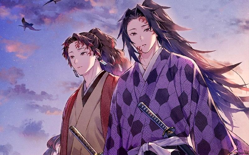 Hình Yoriichi Và Kokushibou Đẹp