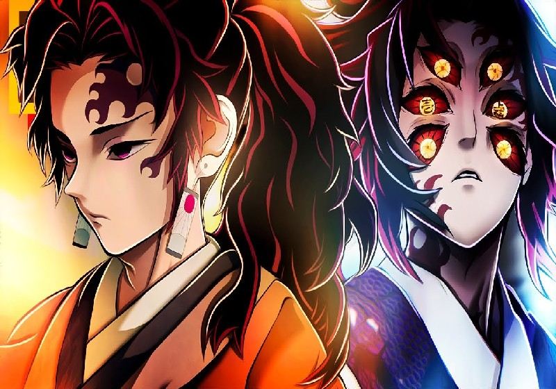 Hình Yoriichi Và Kokushibou