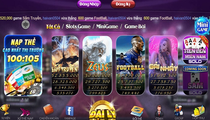 Hệ thống game đổi thưởng