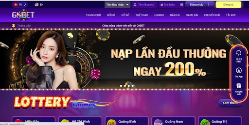 1. Game bài đổi thưởng trực tuyến siêu đỉnh Gnbet