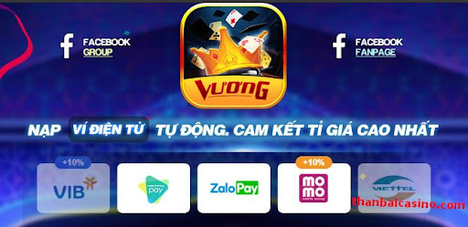 Cách rút và nạp tiền tại Vương Club
