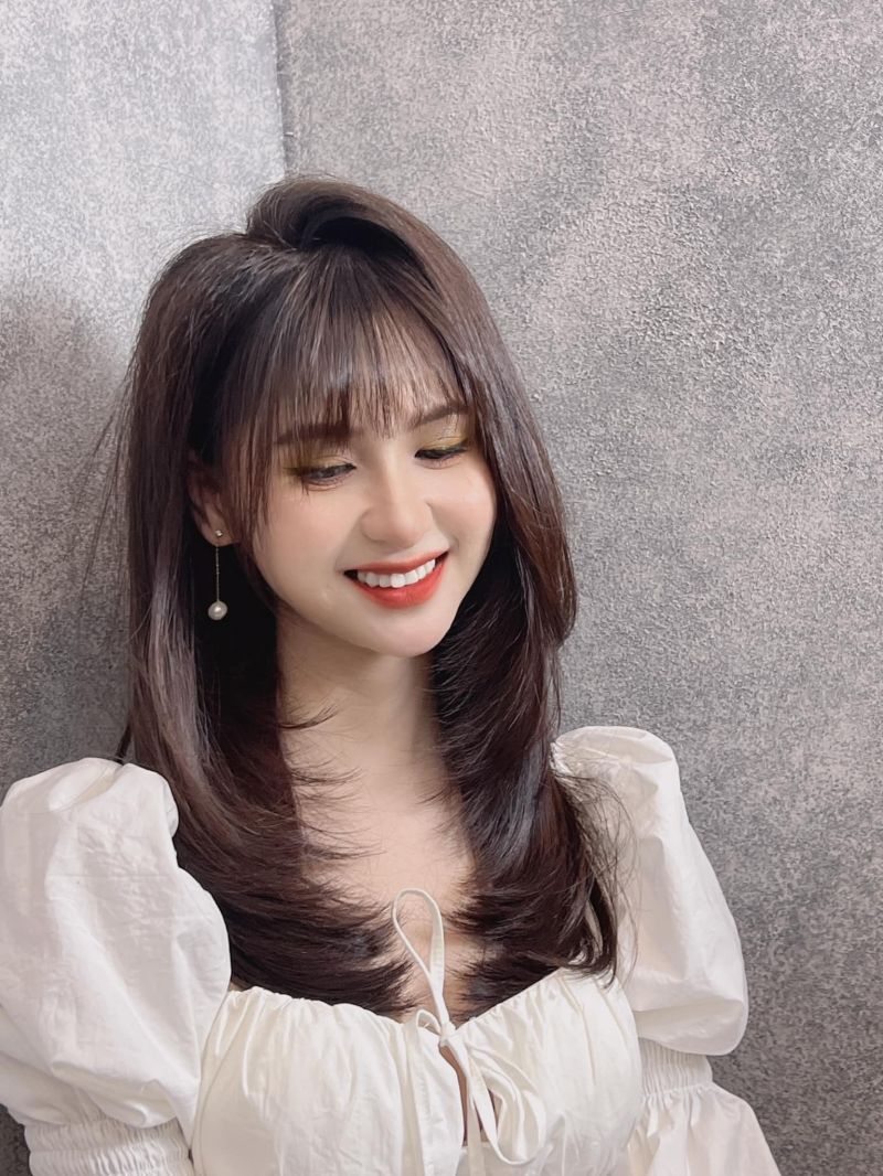 Hair Salon Thiệp Blue