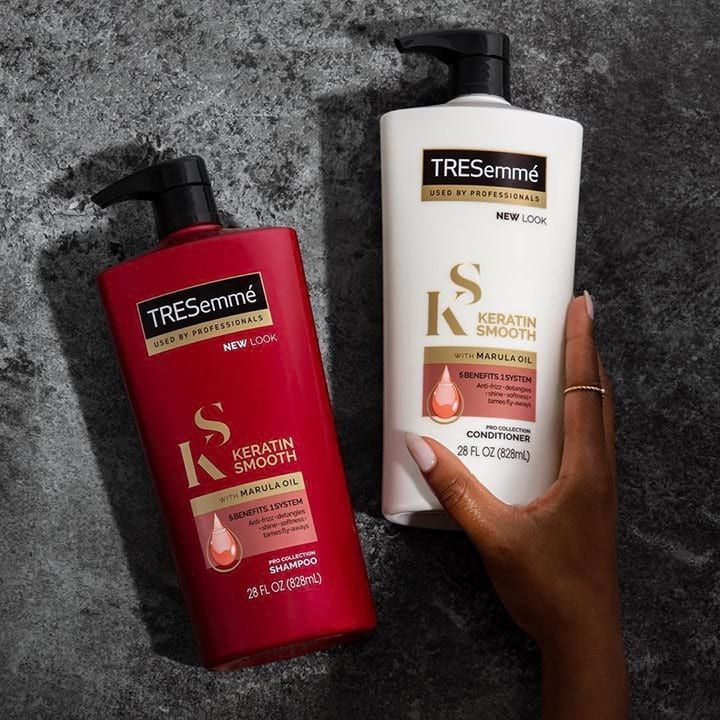 ﻿Bộ dầu gội xả Tresemme Keratin Smooth