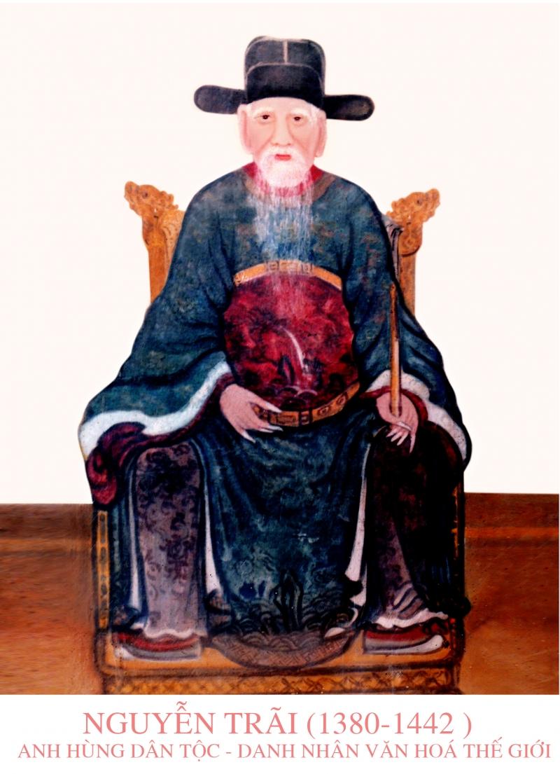 Chân dung danh nhân văn hóa thế giới Nguyễn Trãi
