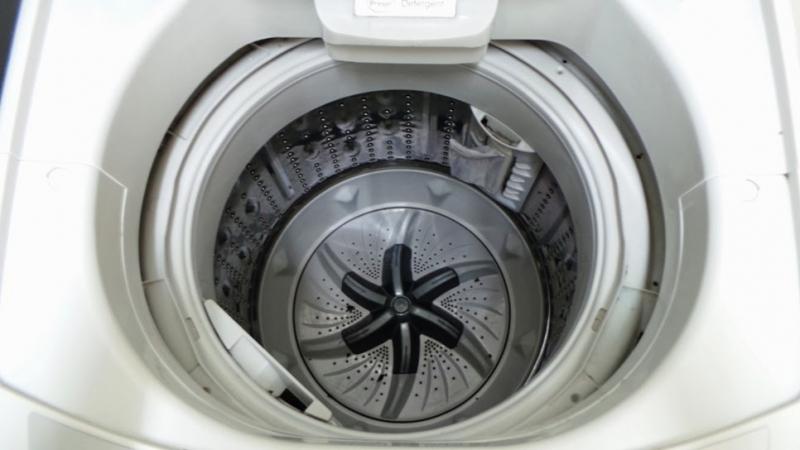 Máy giặt sau khi được vệ sinh