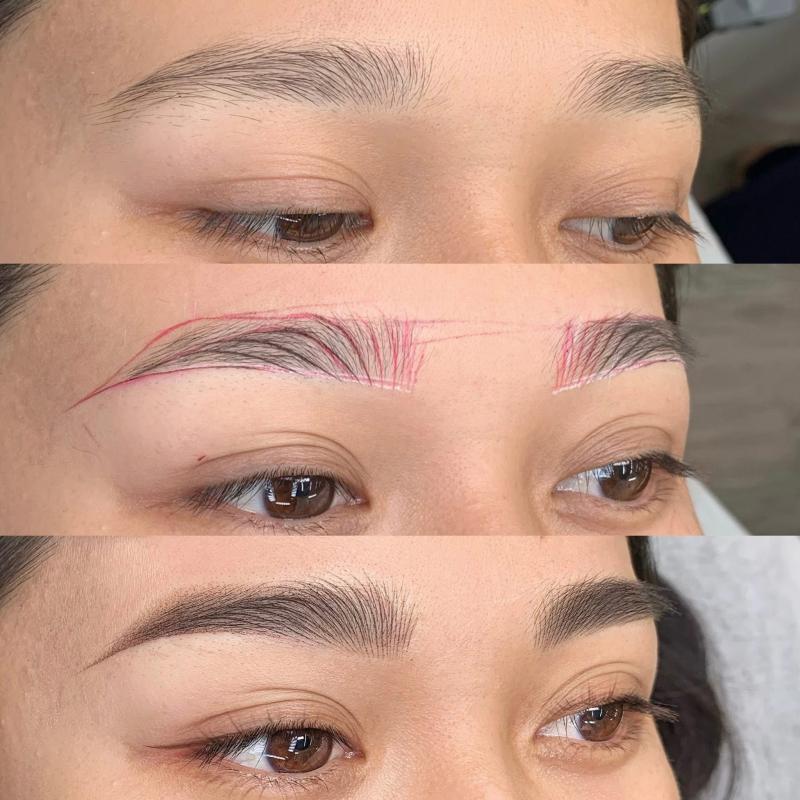 Hoàng Minh Nhân - Phun xăm & Điêu khắc, Hairstroke Đà Nẵng