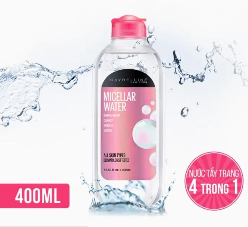 Nước tẩy trang Maybelline Micellar Water Removes MakeUp
