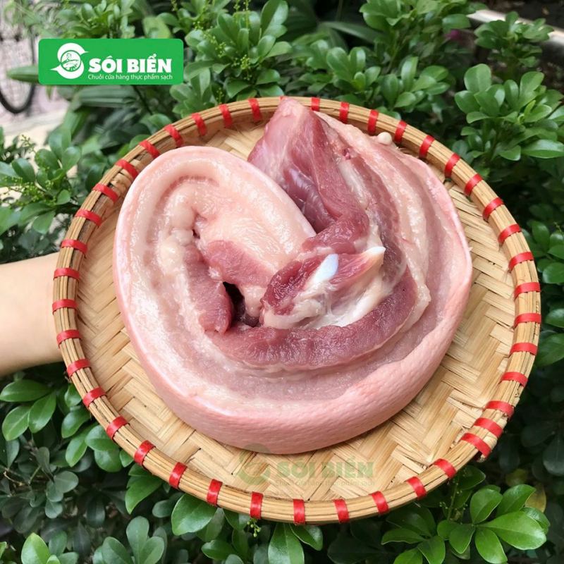 Thịt lợn sạch tại Sói Biển