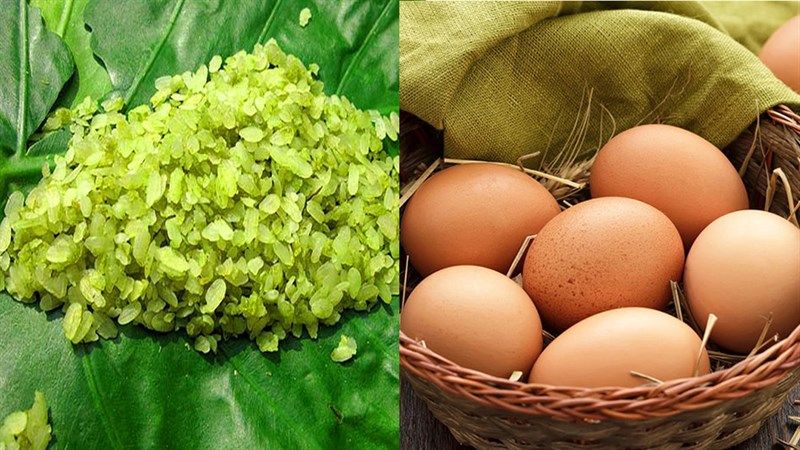 Trứng tráng cốm