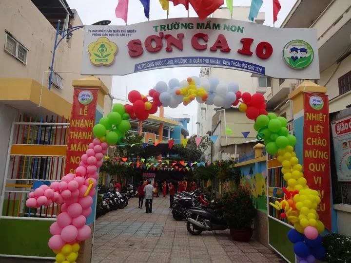 Trường Mầm Non Sơn Ca 10